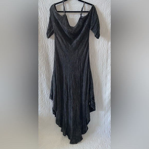 Beach by Exist Cold Shoulder Umbrella Dress NWOT - Picture 3 of 11